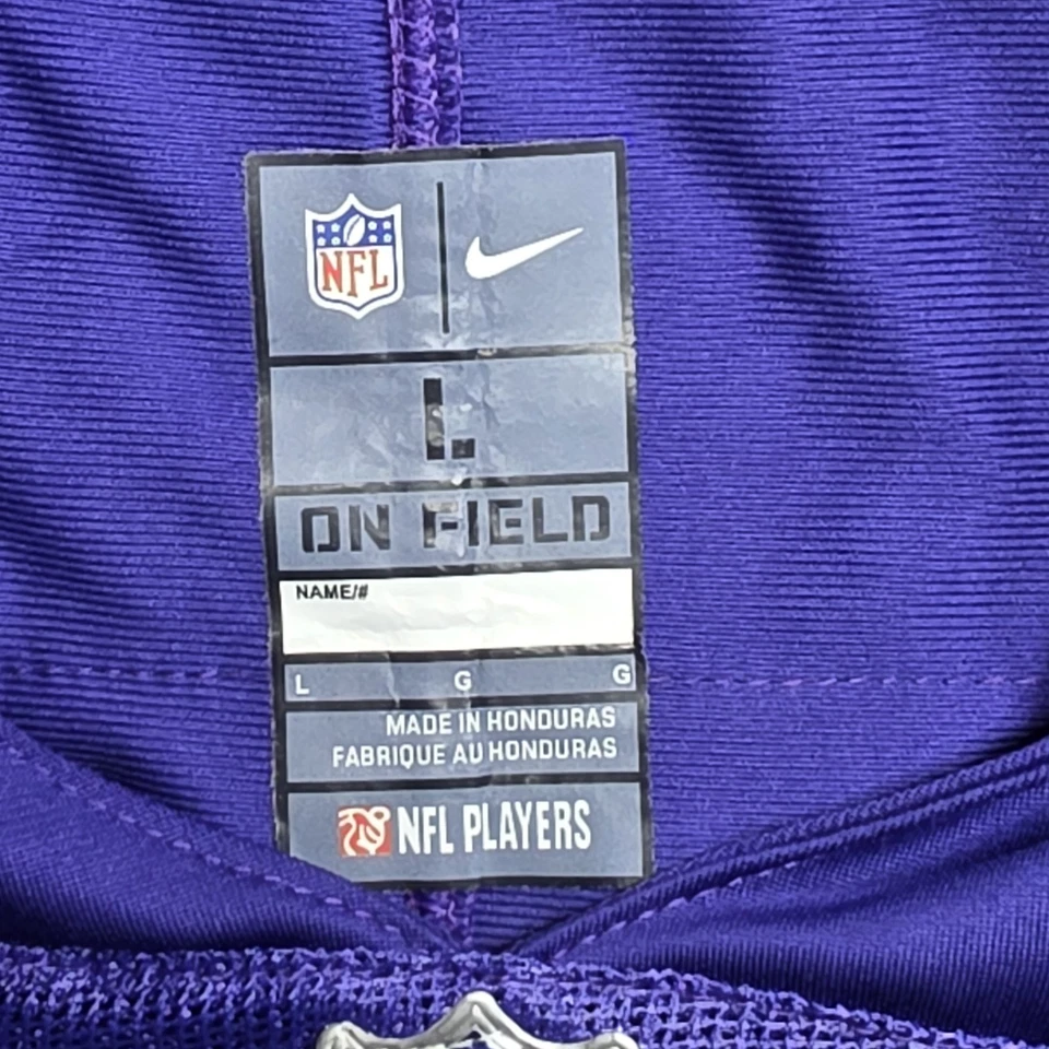 Camiseta grande de los Baltimore Ravens Odell Beckham Jr Nike NFL en el campo nueva Foto 2 de 4