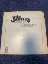 LP - THE BEATLES - 1ST LIVE RECORDINGS VOLUME 1 - HAMBURG GERMANY 1962