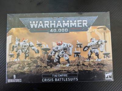 Games Workshop Crisis Battlesuit Tau Empire OVP Warhammer 40K