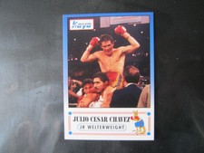 🔥 JULIO CESAR CHAVEZ *1992 KAYO BOXING 🥊 RARE PROTOTYPE CARD , NM/MT