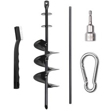 Dog Tie Out Stake for Large Dogs - Heavy Duty In-Ground Pet Anchor, Secure