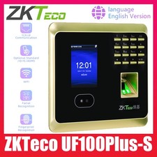 ZKTeco UF100Plus-S WIFI Keyboard Biometric Fingerprint Facial Access Time Clock
