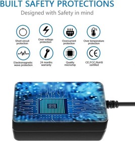 Replacement 9V 700mA AC-DC Adapter Power Supply for PC Engine/Core Grafx