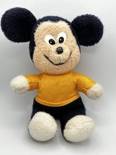Vintage 1970s Mickey Mouse Plush Knickerbocker Walt Disney Original Tag
