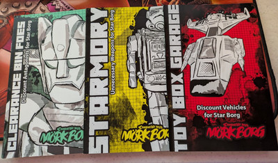 3 Mork Borg/ Star Borg Compatible RPG Zines OSR