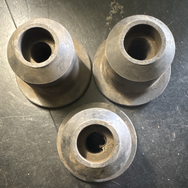 Conveyor Support Rollers 2 1/2” X 4 1/2” (3) New