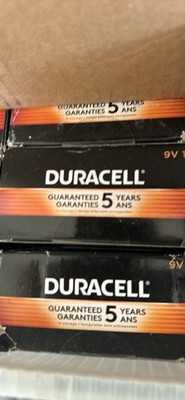 Duracell CopperTop 9V Alkaline Batteries - Pack of 12