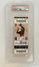 Vin Scully Signed Autographed Final Game Ticket 10/2/16 PSA Slabbed