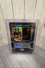 2025 Panini Certified - Freshman Fabric Mirror Signatures Kaleb Johnson FB4