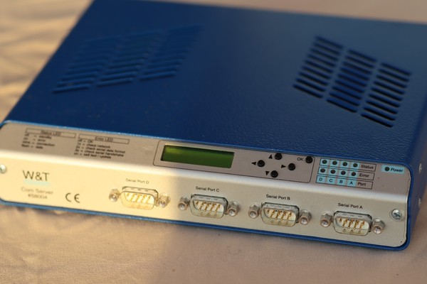 🌐 W&T Com-Server 58004 – Servidor de Puertos Serie a Ethernet – Usado y Funcion