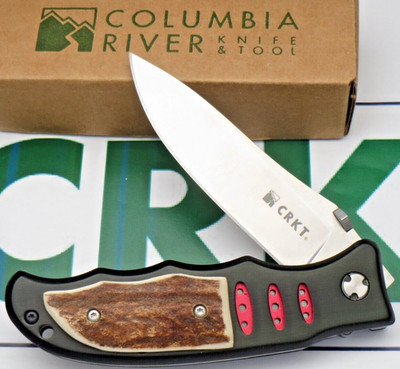 Columbia River Knife & Tool CRKT Liner Lock Knife 7122S LAKE DESIGN SENTINEL