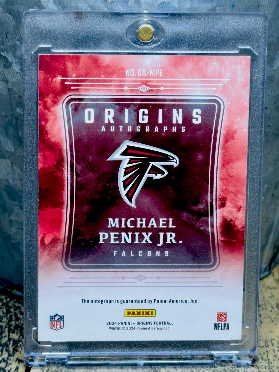 Michael Penix Jr ORIGINS Rookie ON CARD AUTO NUMBERED /49 SILVER
