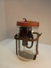 Vintage 1940s 1950s Gm  Windshield Washer Pump W Jar Bracket Untested