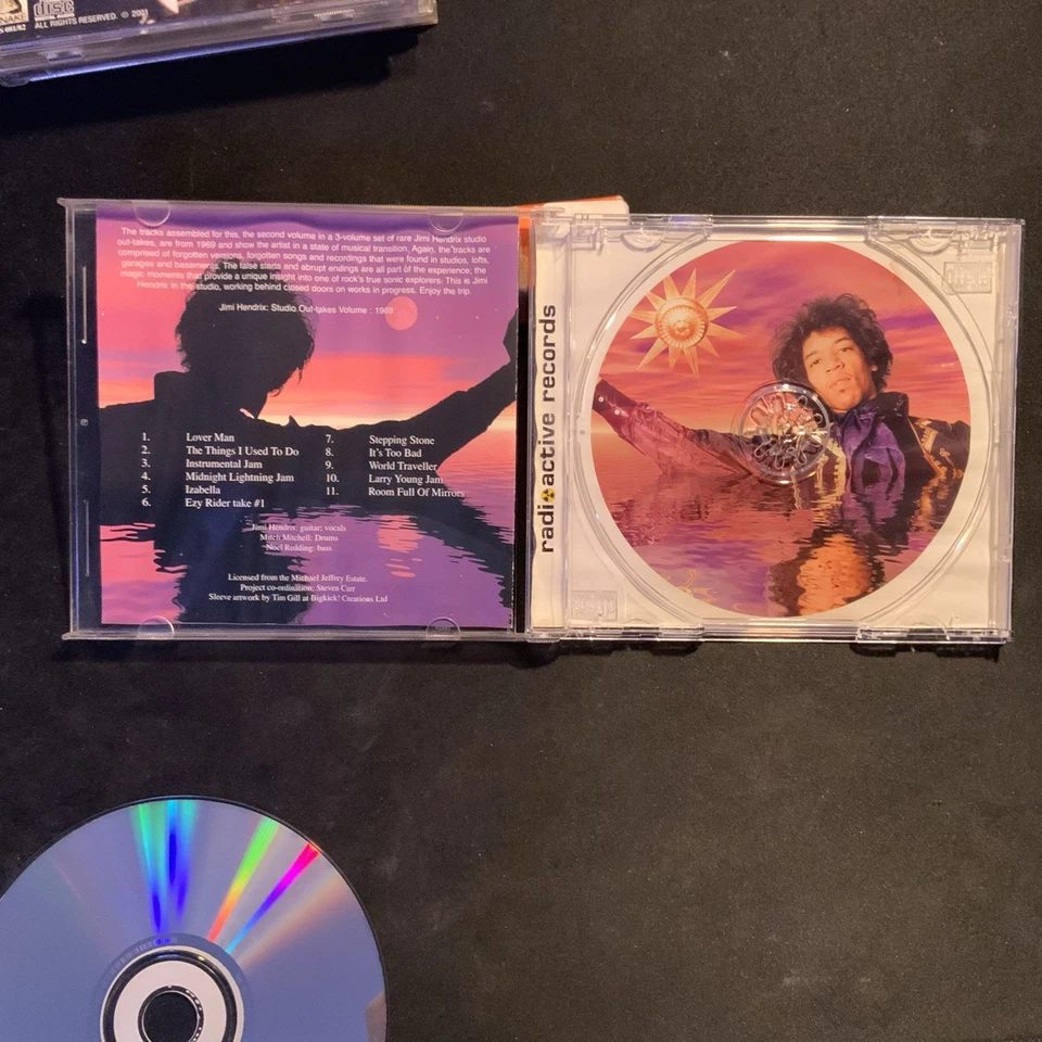 Studio Out-Takes Vol. 2 (1969) - Jimi Hendrix RADIOACTIVE RECORDS Studio Boot!! - Image 2 of 4
