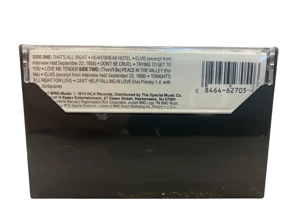 Vintage Elvis A legendary Performer Volumes 1 & 2 Cassette Tape Set - Image 4 of 4