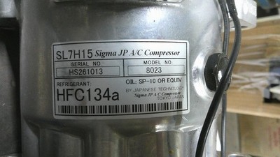 Sigma JP AC Compressor SL7H15 | Model 8023