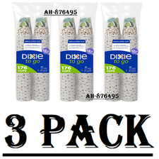 3 Pack Dixie To Go Insulated Paper Cups, 12 Ounce 176 Count