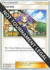 Moderately Played, English Pokemon Regular Acerola - 112/147 - Kabu Fukase - WCS