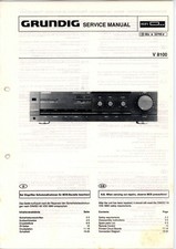 GRUNDIG Service Manual V8100 Verstärker