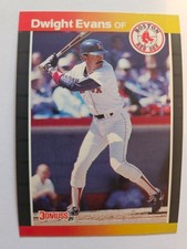 1989 DONRUSS DWIGHT EVANS #240 NM