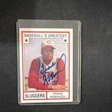 Frank Robinson Baseball Cards and Autographed Memorabilia Guide 5