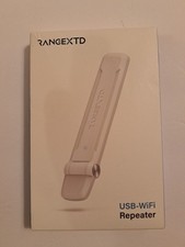 RangeXTD USB WiFi Repeater For Desktop or Laptop - Speed up to 300 Mbps Open Box