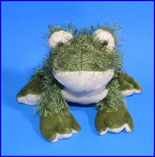 HM001  Ganz Webkinz - Frog - 8" Plush Stuffed Frog - No Code - Pre-Owned