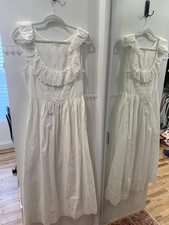 Doen FARAH dress white embroidery 100% cotton dress 