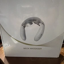 Neck Massager - With Heat, Intelligent Electric Pulse & Adjustable Cycle Speeds