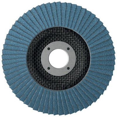 Fächerscheibe BASIC D.125mm K.60 gekr.Stahl,VA ZA-ZK TYROLIT
