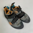 Scarpa Force V Climbing Shoe Black Orange Mens US 10.5 Womens 11.5 EU 43.5