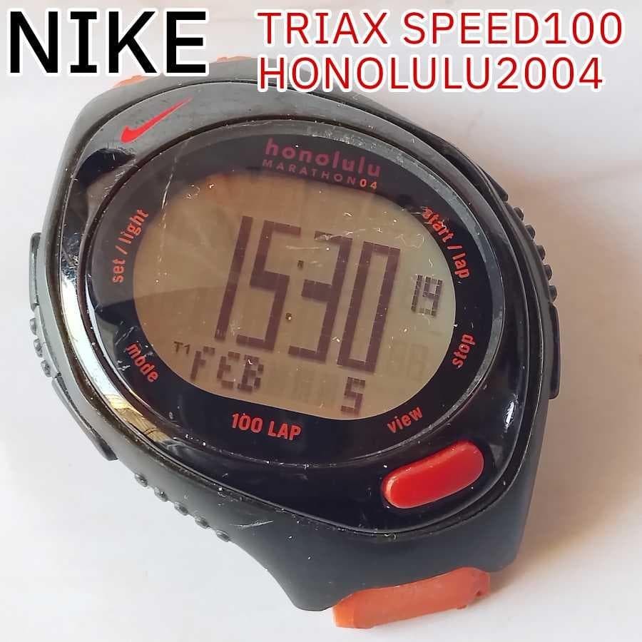 Nike Triax Speed100 Honolulu 2004 Digital Watch Used 63mm Unisex 
