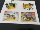 2 Lego Sets 1464 Pirate Lookout  & 6235 Buried Treasure Incomplete with Manuals