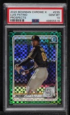 2020 Bowman Chrome X Prospects 11/31 Luis Patino #BCP-235 PSA 10 GEM MT 14rq