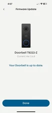 Eufy Security Video Doorbell 1080p Rechargeable Battery Opp T8222￼