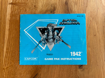 Nintendo NES - Anleitung - Captain Commando 1942 | NES-NF-USA