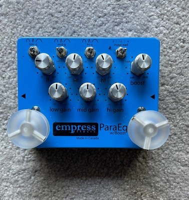 Empress ParaEQ parametric equaliser pedal