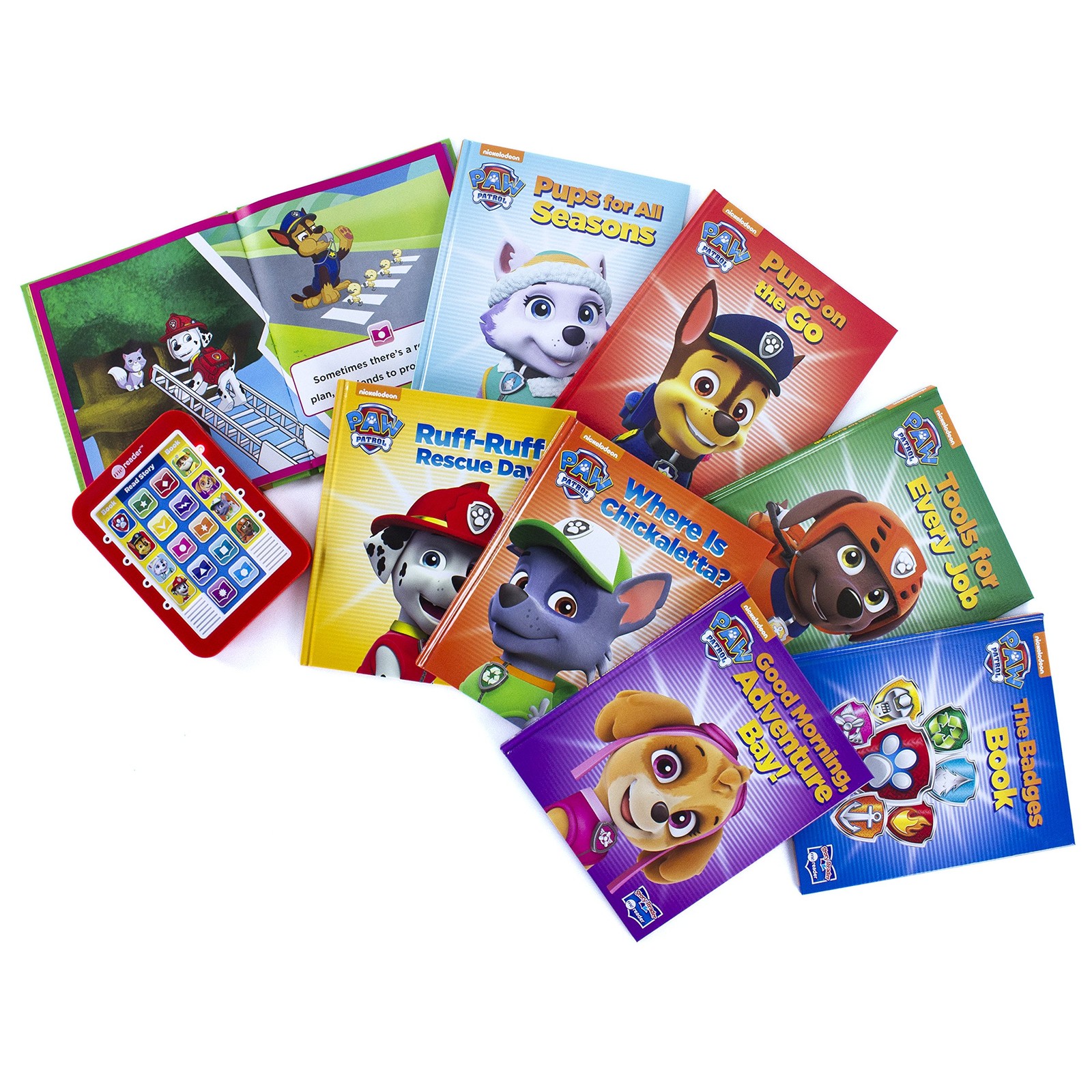 Nickelodeon PAW Patrol: 8-Book Library and Electronic Reader Sound Book Set - Image 2