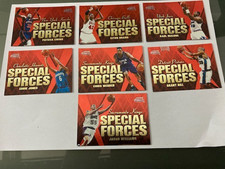 1999-00 NBA Fleer Force Special Forces Jason Williams , Karl Malone , Grant Hill