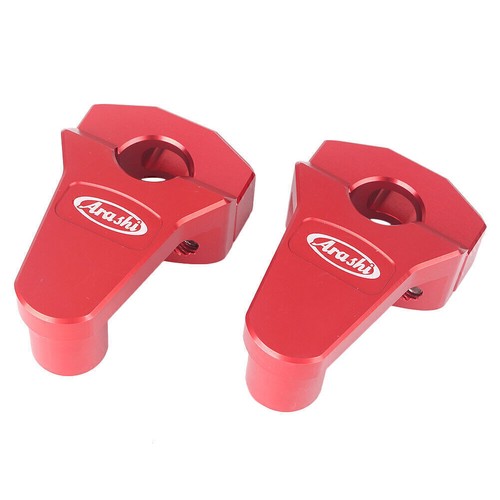 7/8" 22mm Universal Motor cycle Bike HandleBar Handle Fat Bar Mount Clamps Riser - Picture 8 of 12