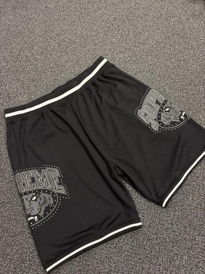 パンツ Supreme Rhinestone Basketball Shorts Supreme Rhinestone Stripe Basketball Short White Men's - SS22 - US