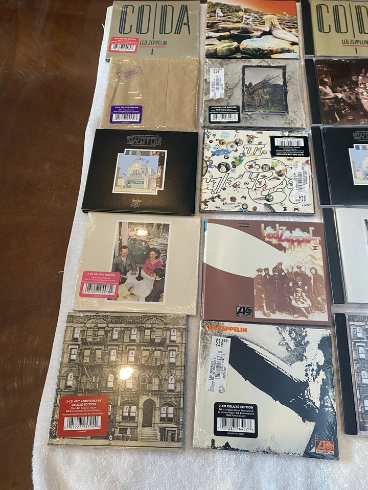 Led Zeppelin CD / DVD Collection Look! 40 Items Many Sealed All A+ Conditionwise - Image 4 of 4