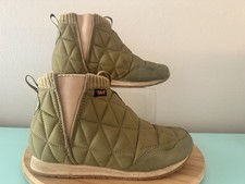 TEVA WOMEN EMBER MID OLIVE DRAB MOCCASIN SNEAKERS SHOES US 8