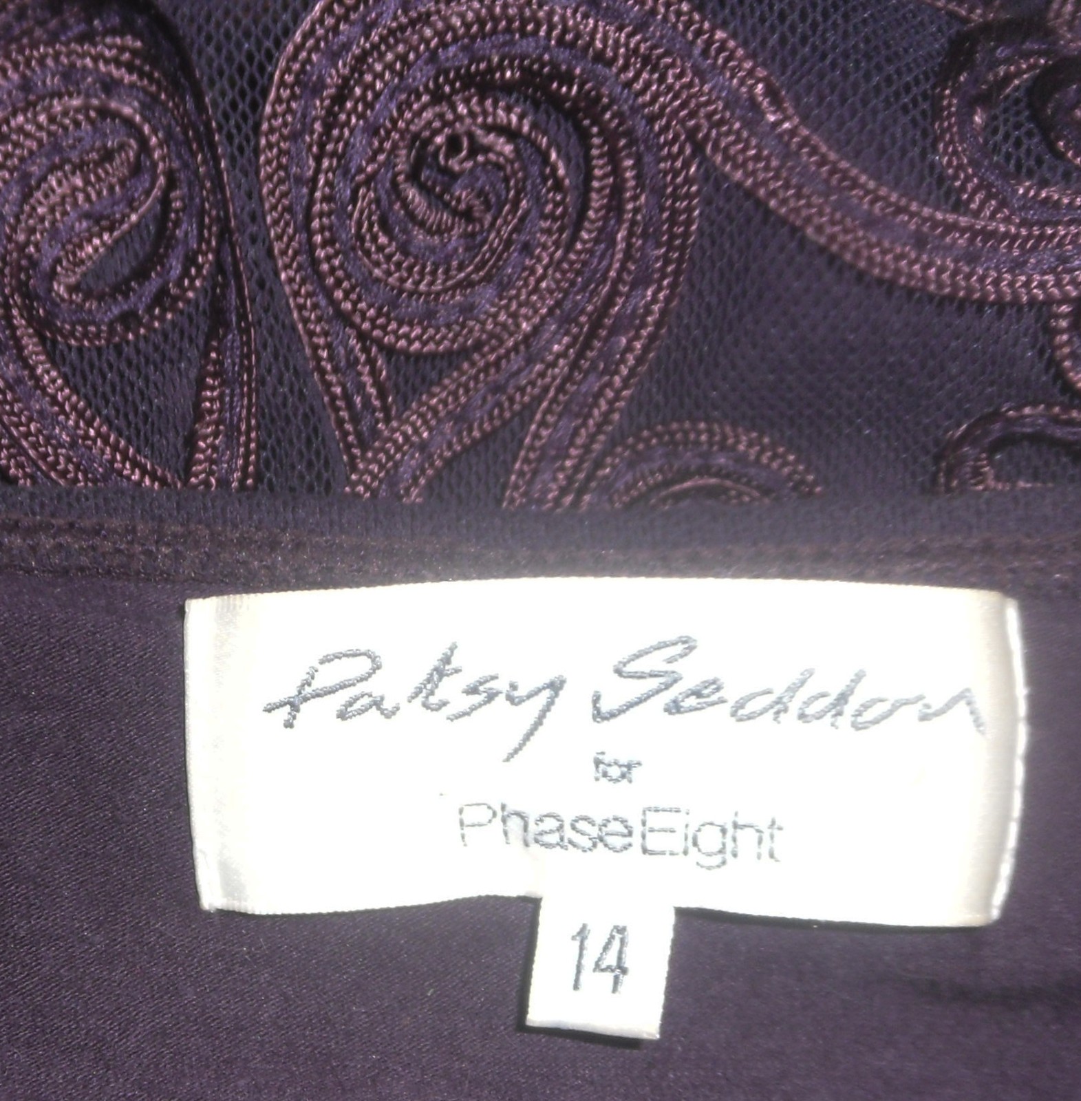 Patsy Seddon for Phase Eight Stretch Guipure Lace… - image 7