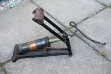 Retro Vintage Old Dunlop Major Footpump Pump Classic Car Workshop Tyre Air Foot