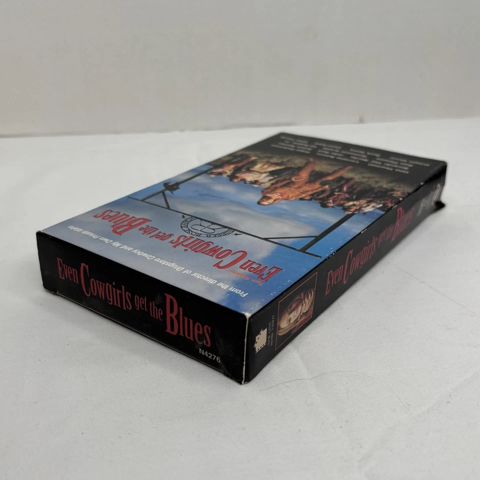Even Cowgirls Get the Blues (VHS, 1994, Slipcase) Uma Thurman Vintage Video - Imagem 4 de 4
