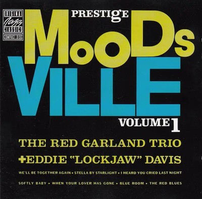 CD The Red Garland Trio + Eddie Lockjaw Davis Moodsville Volume 1 Original