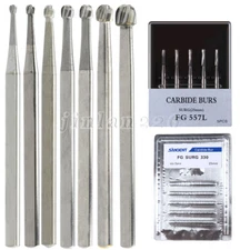 Cirugía quirúrgica dental Fresas redondas de carburo de tungsteno FGXL 2 3 4 5
