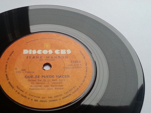 JEANE MANSON VIS TA VIE SI TE VAS (SUNG IN SPANISH) 1979 MEGARARE CHILEAN PRESS! - Picture 9 of 9