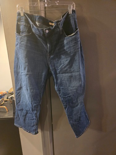 Levi’s 311 Shaping Skinny Capris Jeans Plus Size 18W - Picture 8 of 8